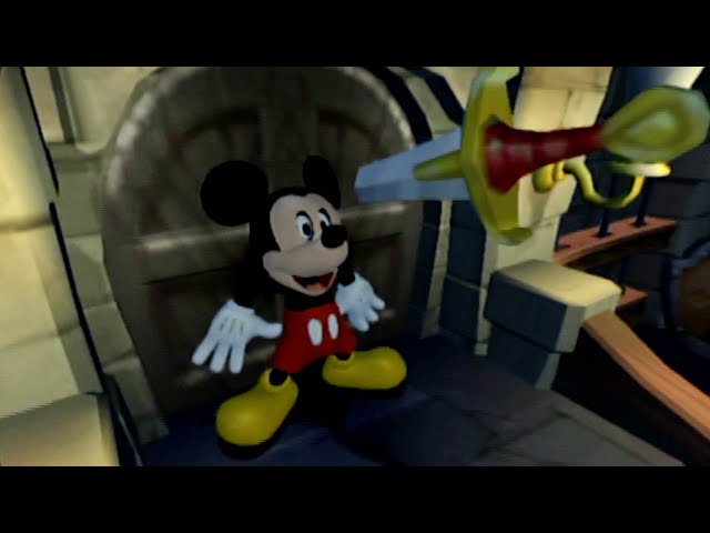 Disney's Magical Mirror Starring Mickey Mouse Sword Mini Game
